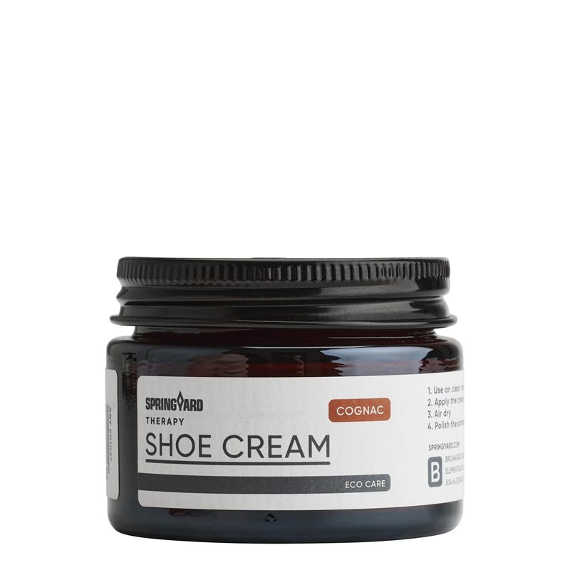 Springyard Shoe Cream - Cognac 50 ml Traditionell skokräm