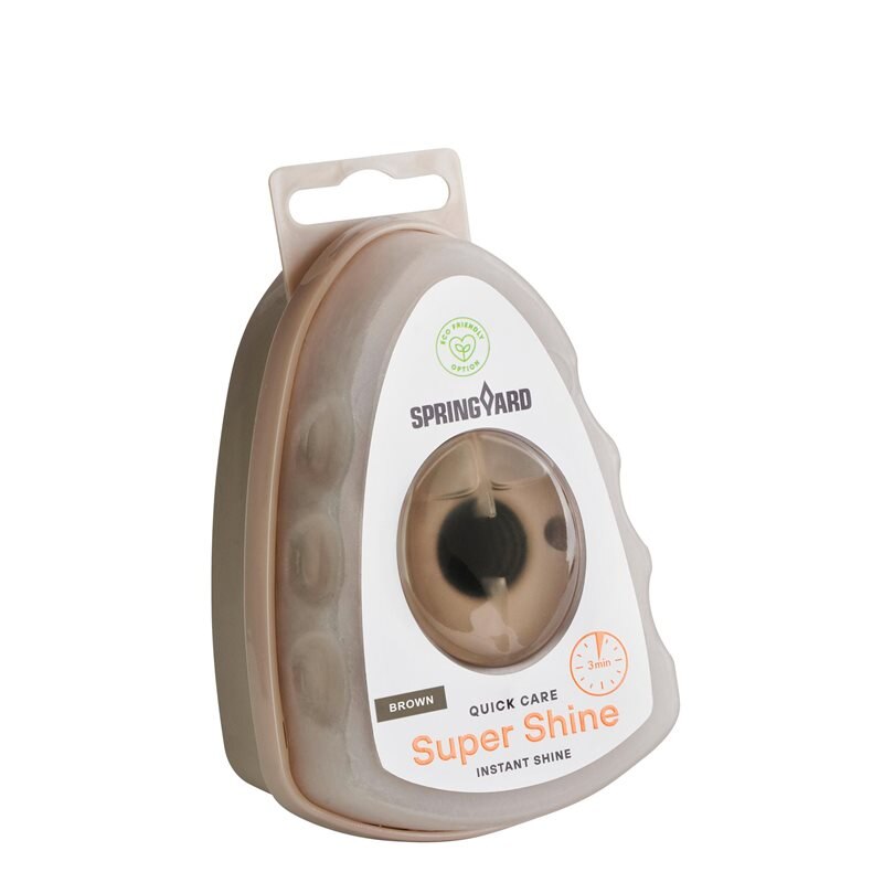 Springyard Super Shine - Brown 11 ml Putssvamp