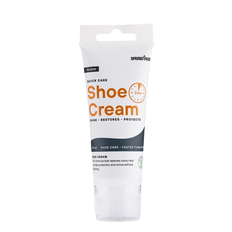 Springyard Shoe Cream - Black 50 ml Skokräm
