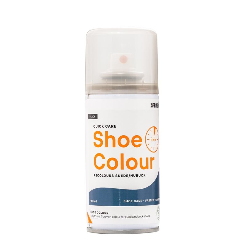 Springyard Shoe Colour - Black 150 ml Mocka/ nubuck renovator