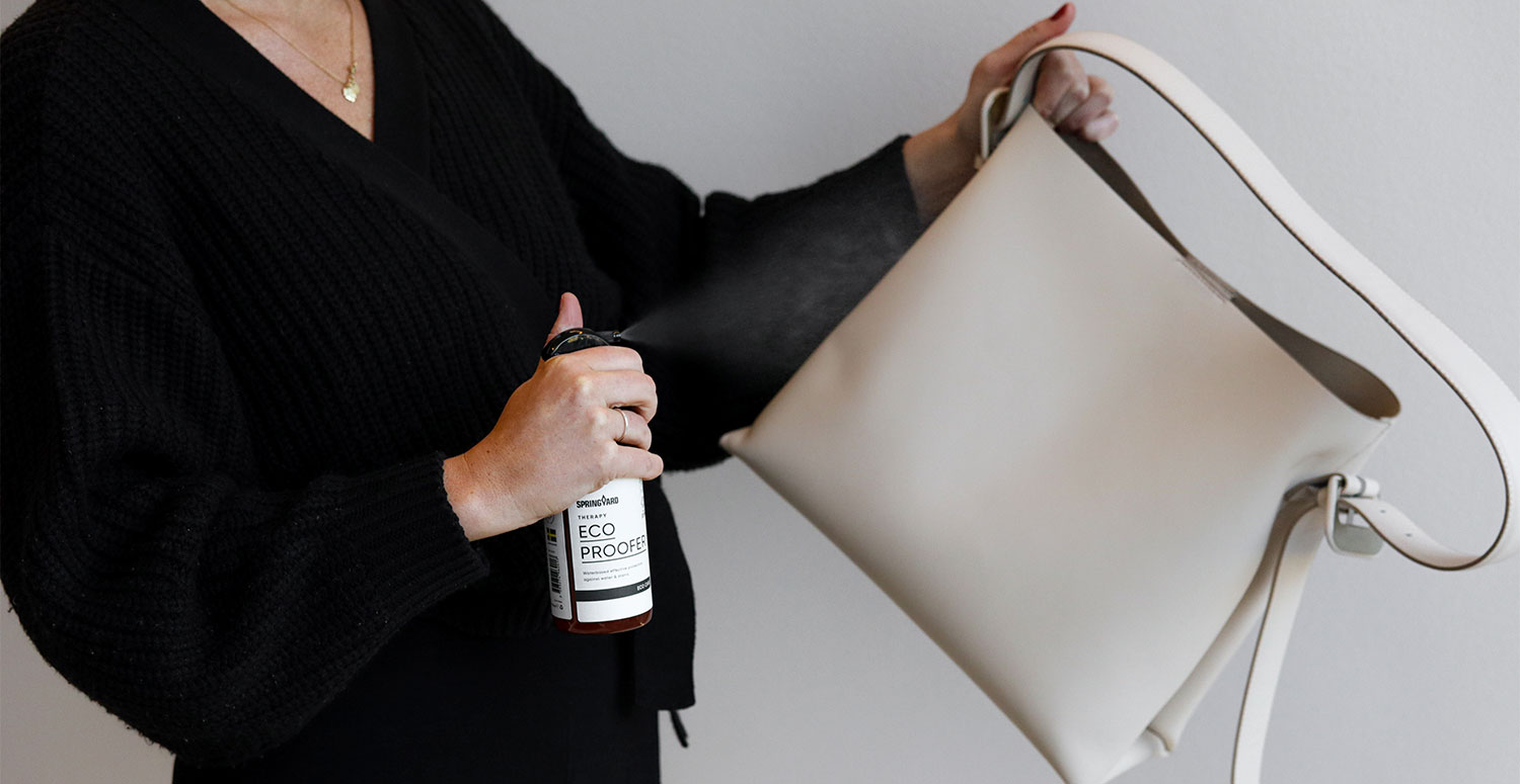 Så impregnerar du väskor och accessoarer